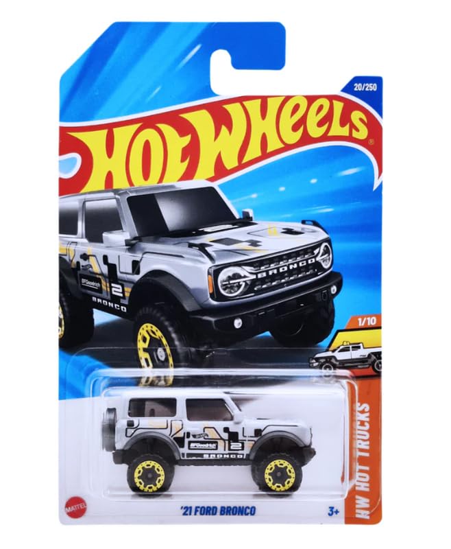 21 FORD BRONCO HOT WHEELS