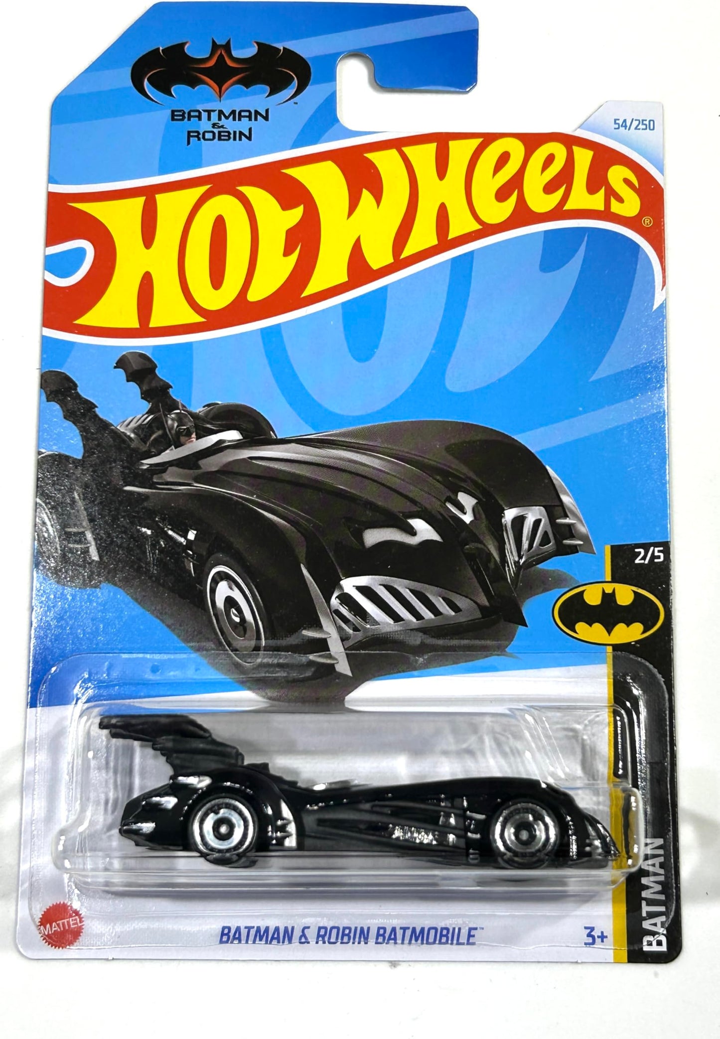BATMAN & ROBIN BATMOBILE HOT WHEELS
