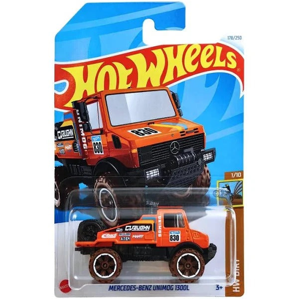 MERCEDES - BENZ UNIMOG 1300L HOT WHEELS