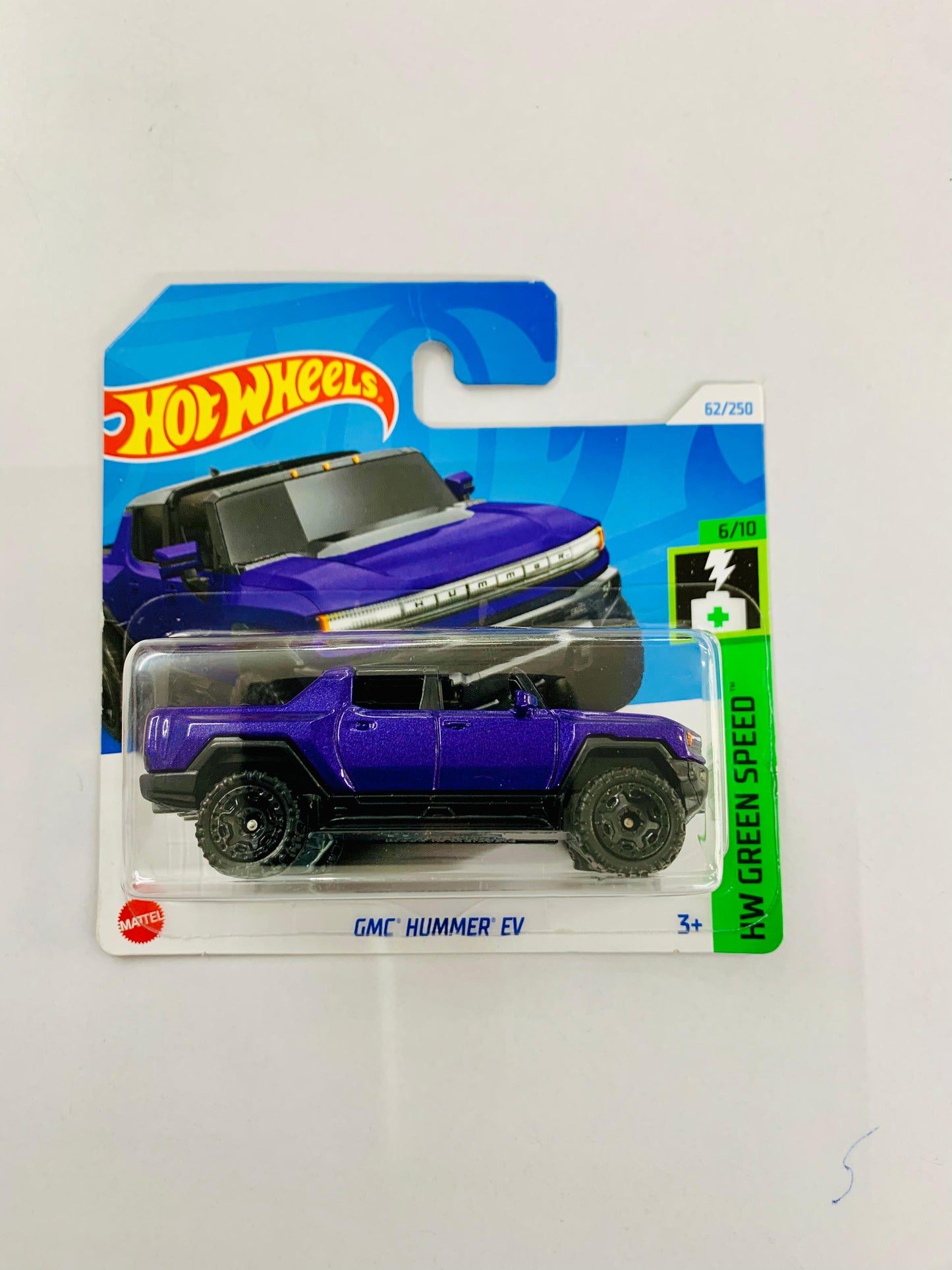 GMC HUMMER EV SHORT CARD HOT WHEELS