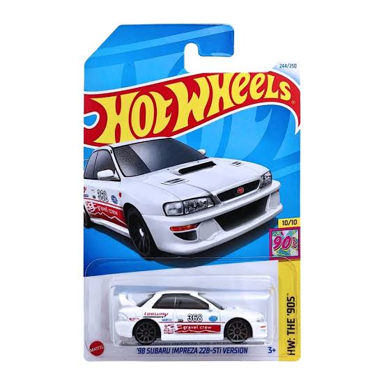 98 SUBARU IMPREZA 228 S-TI VERSION HOT WHEELS