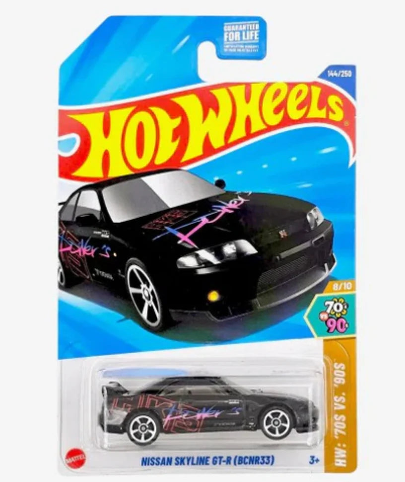 NISSAN SKYLINE GT-R(BCNR33) HOT WHEELS