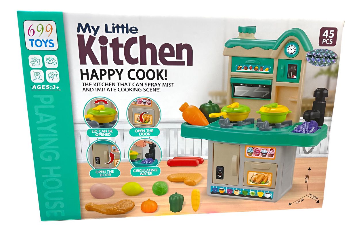 My Little Kitchen set with Circulating Tap Water
