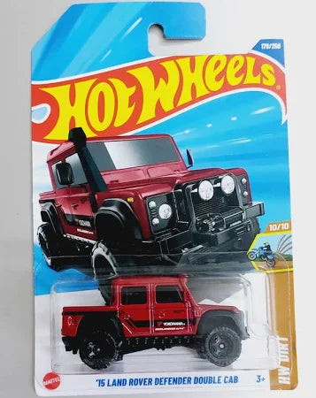 15 LAND ROVER DEFENDER DOUBLE CAB HOT WHEELS