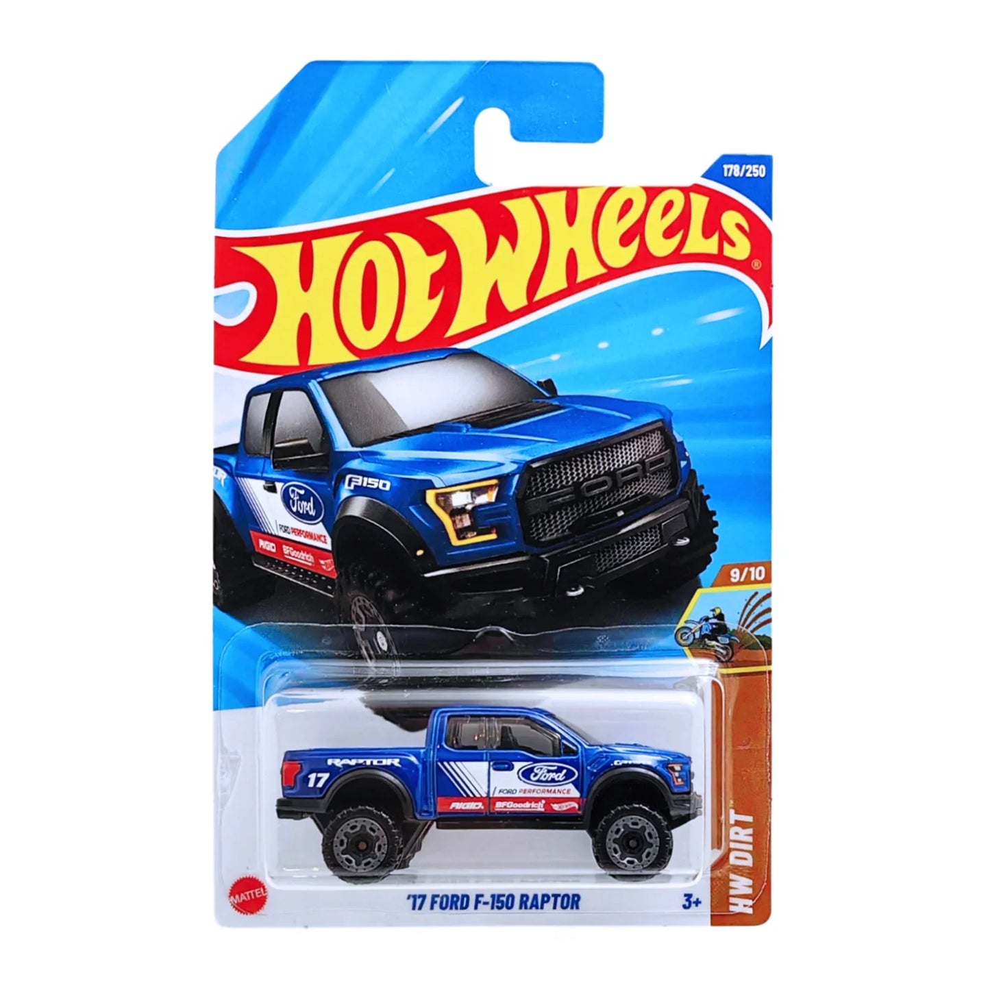 17 FORD F-150 RAPTOR HOT WHEELS