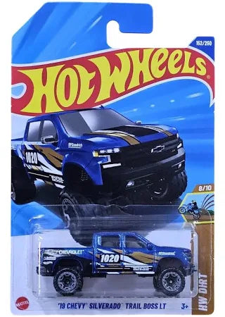19 CHEVY SILVERADO TRAIL BOSS LT HOT WHEELS
