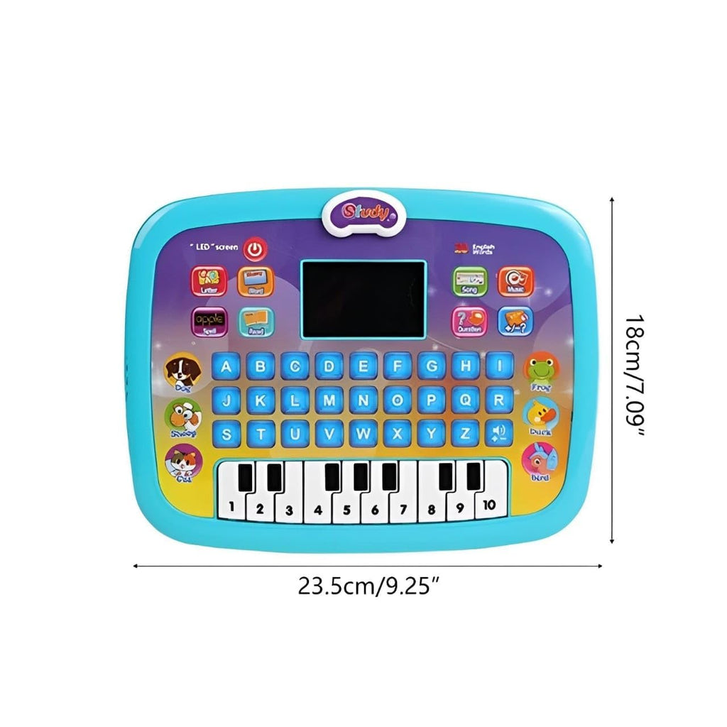 Kids Educational Learning Tablet – Alphabet, Words, Music & Piano Toy (3+ Years)