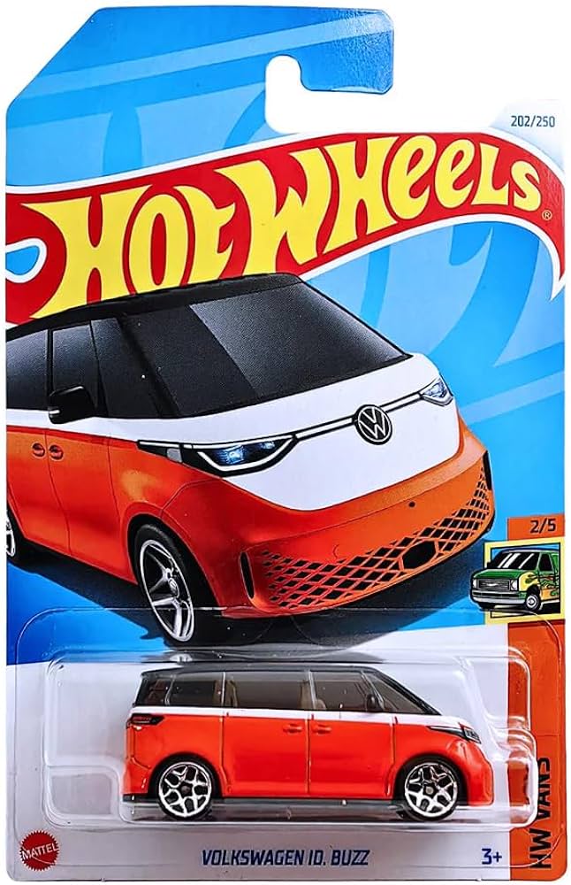 VOLKSWAGEN 10. BUZZ HOT WHEELS