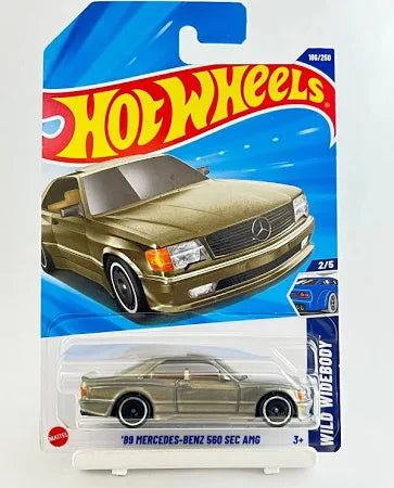 89 MERCEDES-BENZ 560 SEC AMG HOT WHEELS