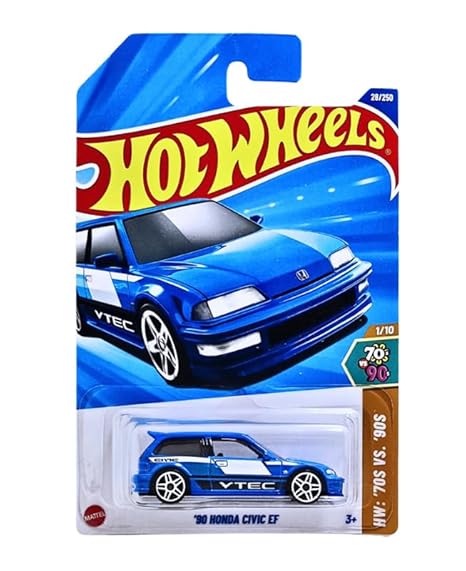 90 HONDA CIVIC EF HOT WHEELS