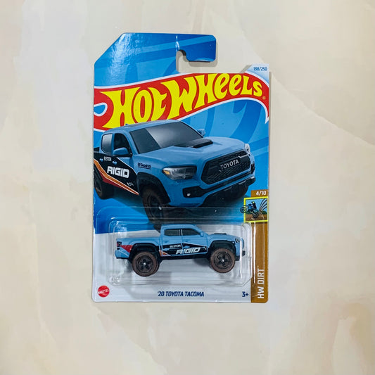 20 Toyota Tacomo Hot wheels international card