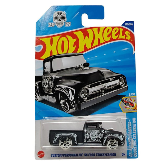 CUSTOM/PERSONNALIS'E '56 FORD TRUCK/CAMION HOT WHEELS