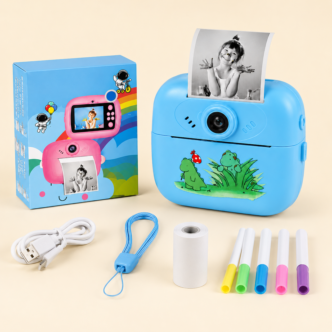 DIY Instant Digital Camera with Print 3+