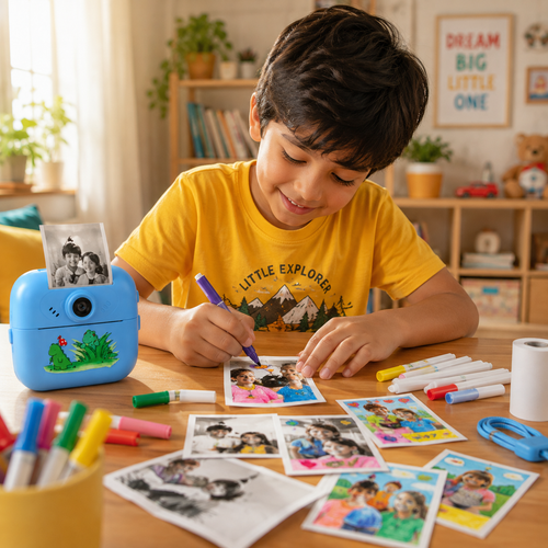 DIY Instant Digital Camera with Print 3+