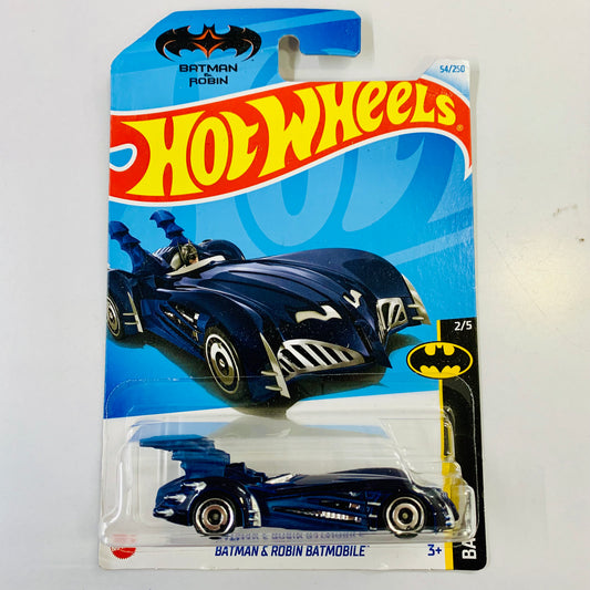 BATMAN & ROBIN BATMOBILE HOT WHEELS