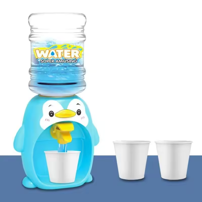 Mini Water Dispenser – Cute & Fun Cartoon Kitchen Toy