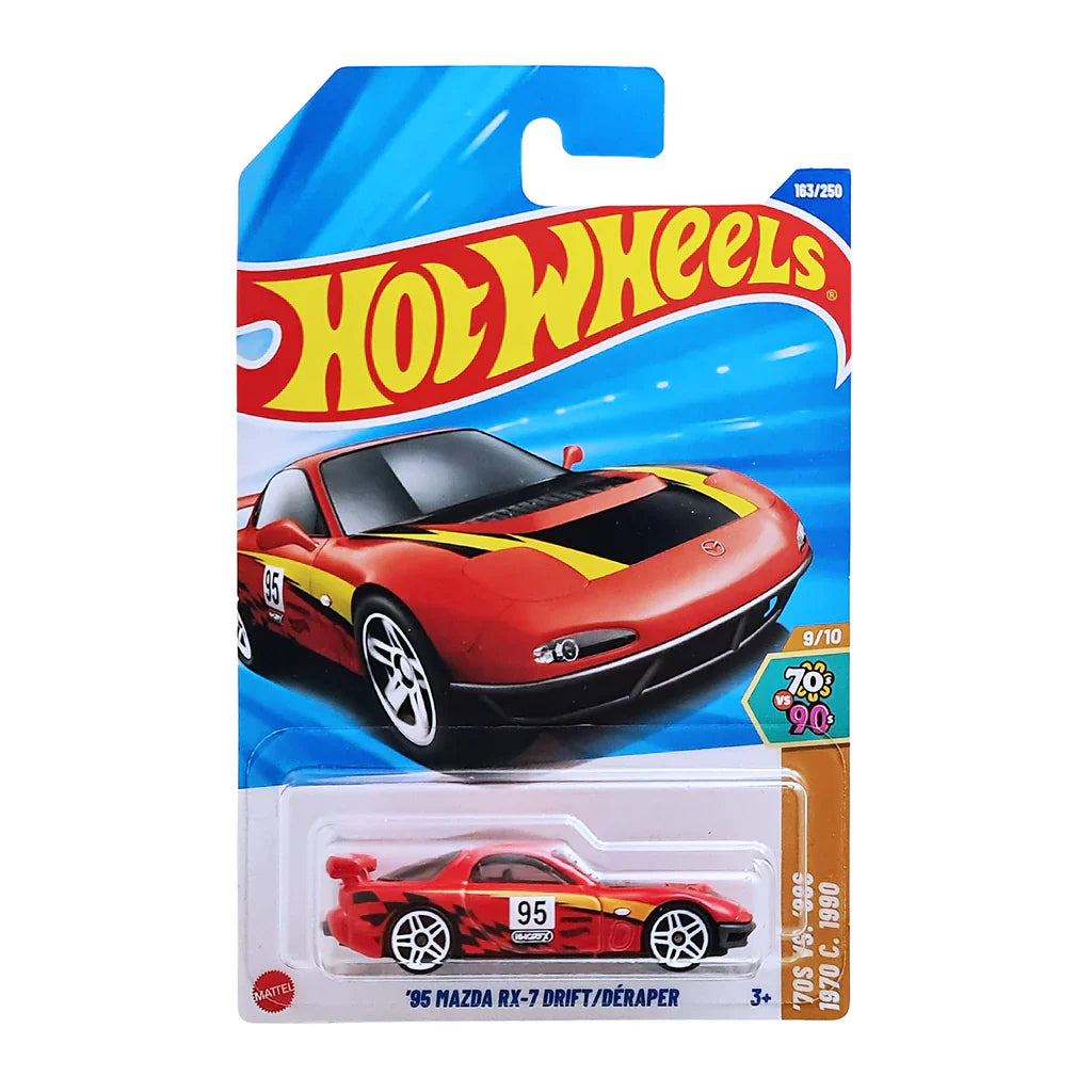 95 MAZDA RX-7 DRIFT/DERAPER HOT WHEELS