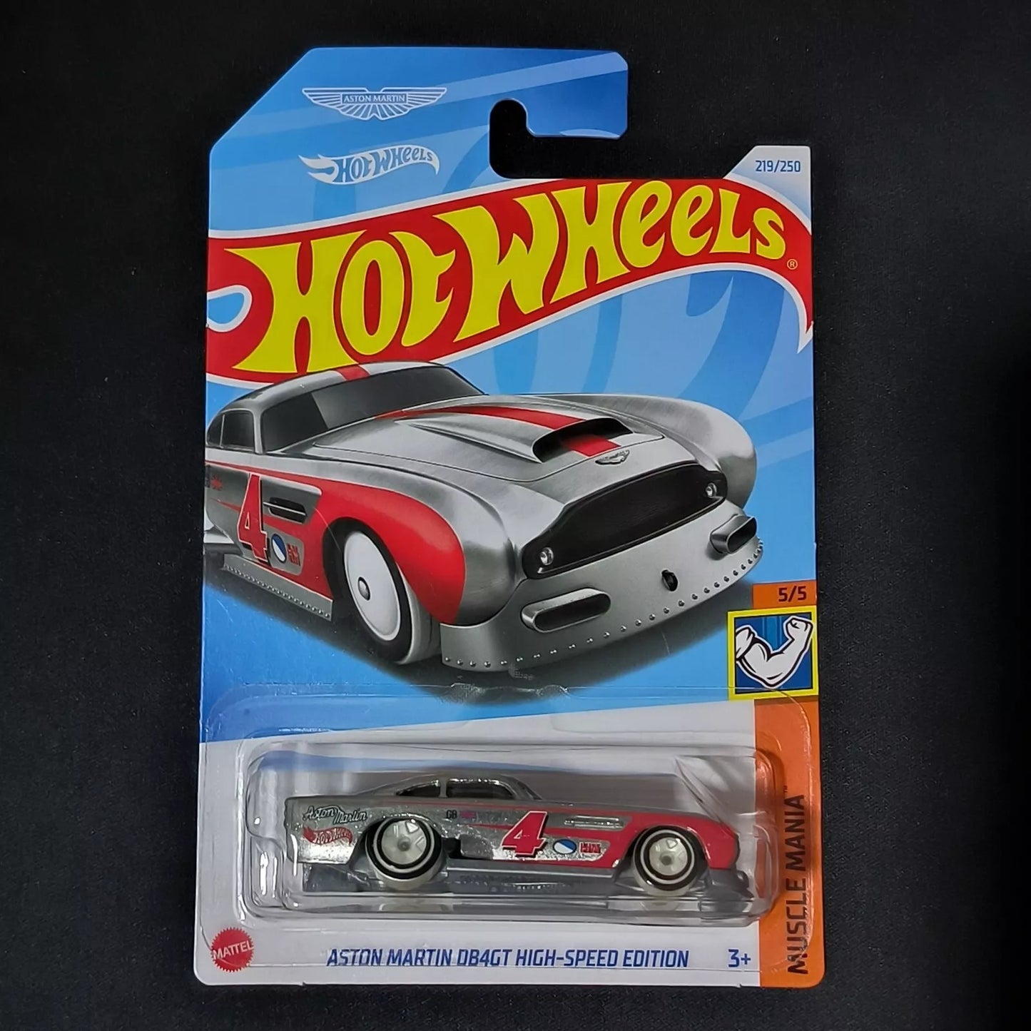 ASTON MARTIN DB4 GT HIGH SPEED EDITION HOT WHEELS