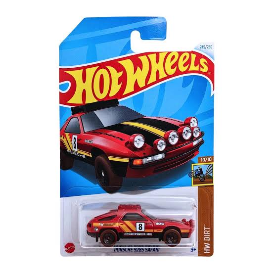 PORSCHE 9285 SAFARI TREASURE HUNT HOT WHEELS