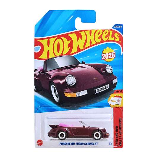 PORSCHE 911 TURBO CABRIOLET HOT WHEELS