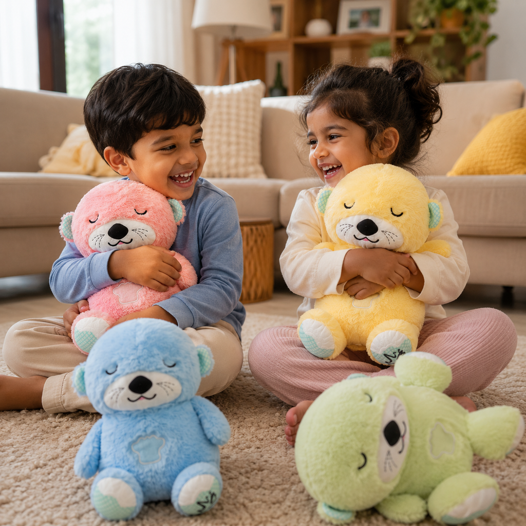 Breathing Teddy Bear – Classic Plush Soft Toy