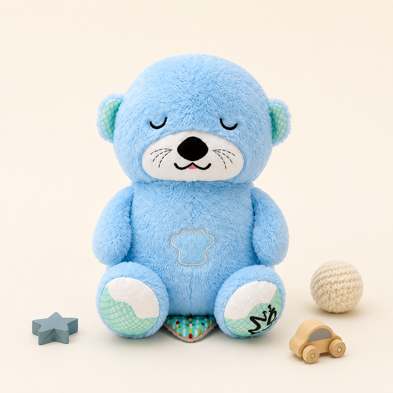 Breathing Teddy Bear – Classic Plush Soft Toy