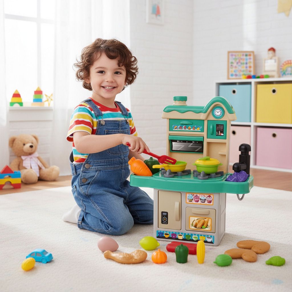 My Little Kitchen set with Circulating Tap Water