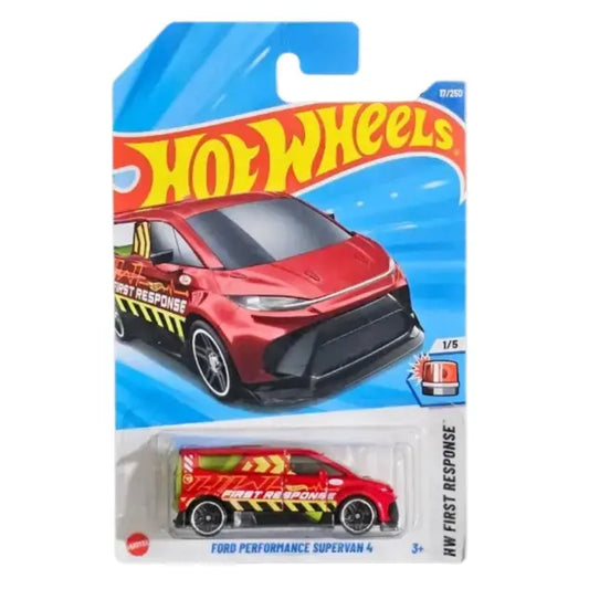 FORD PERFORMANCE SUPERVAN 4 TREASURE HUNT HOT WHEELS