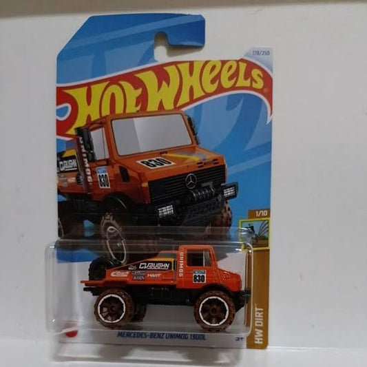 MERCEDES - BENZ UNIMOG 1300L HOT WHEELS