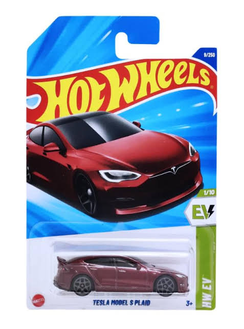 TESLA MODEL S PLAID HOT WHEELS