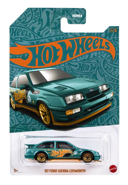 '87 FORD SIERRA COSWORTH 56th ANNIVERSARY HOT WHEELS