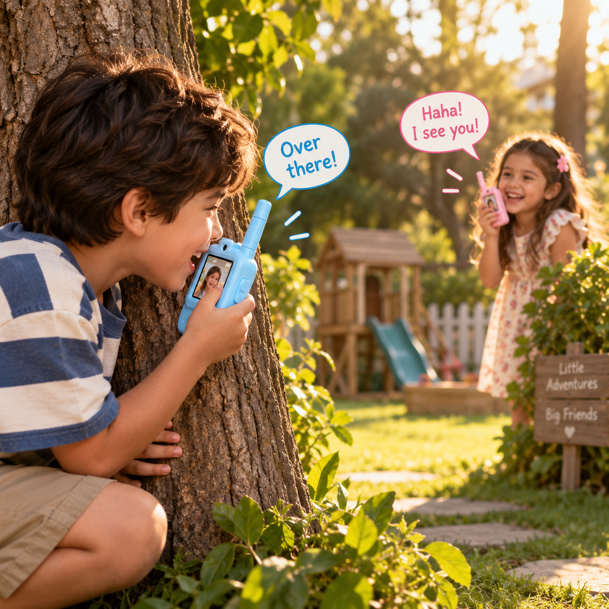 Kids Smart Walkie Talkies with Video Calling